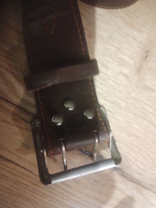 Ремень кожанный офицерский