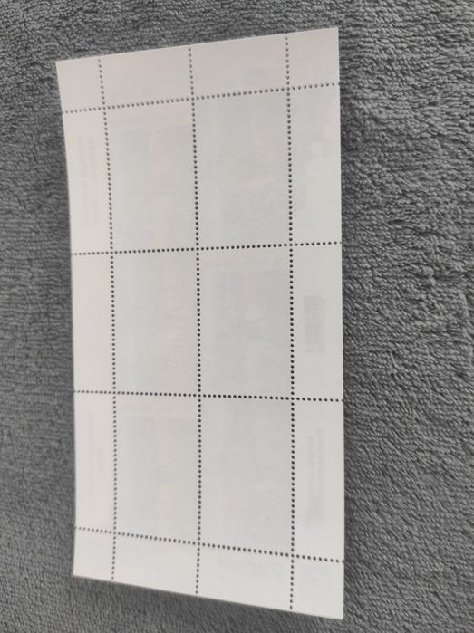 Blok znaczków "Rosyjski okręt wojenny...wszystko!"