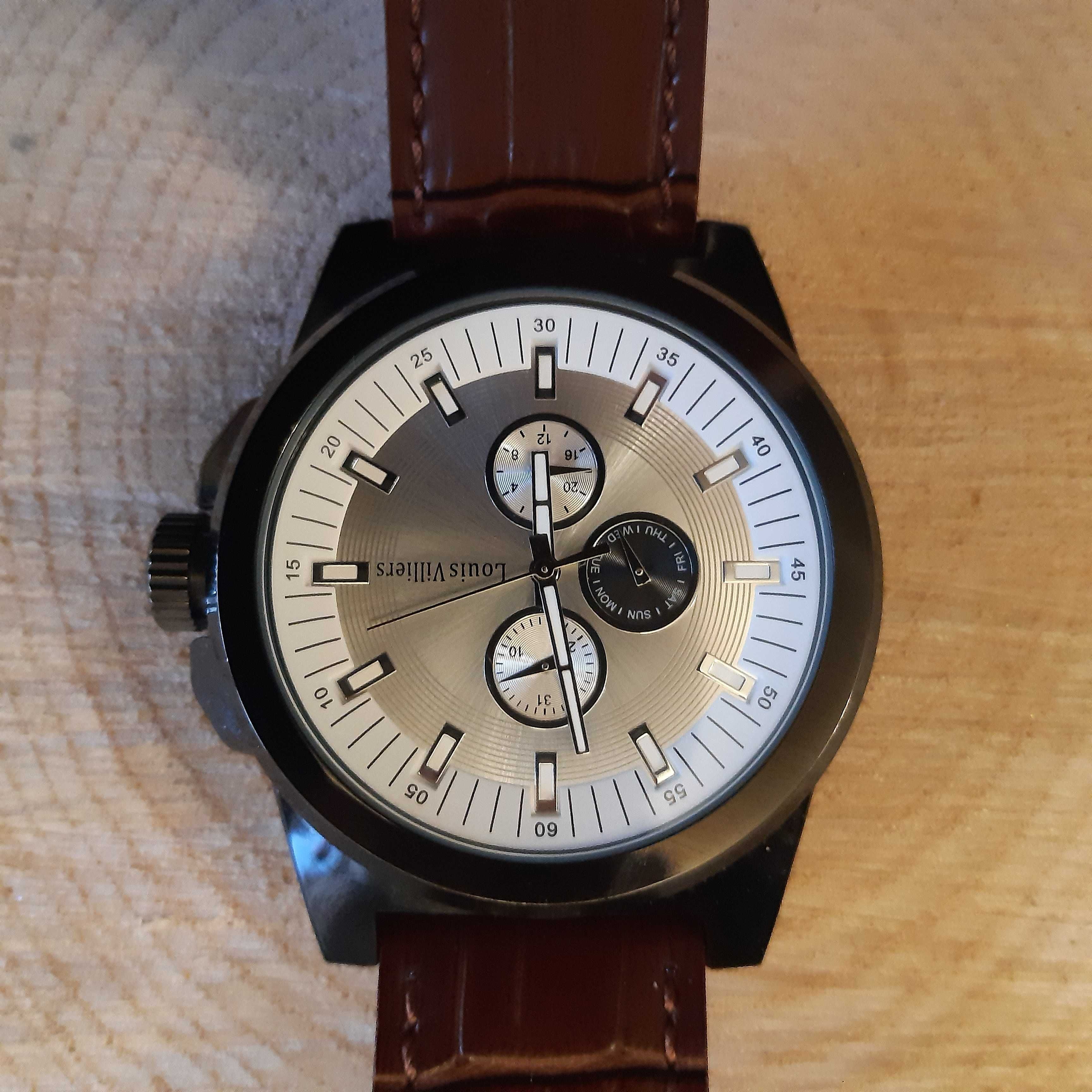 Elegancki nowy zegarek Louis Villiers
