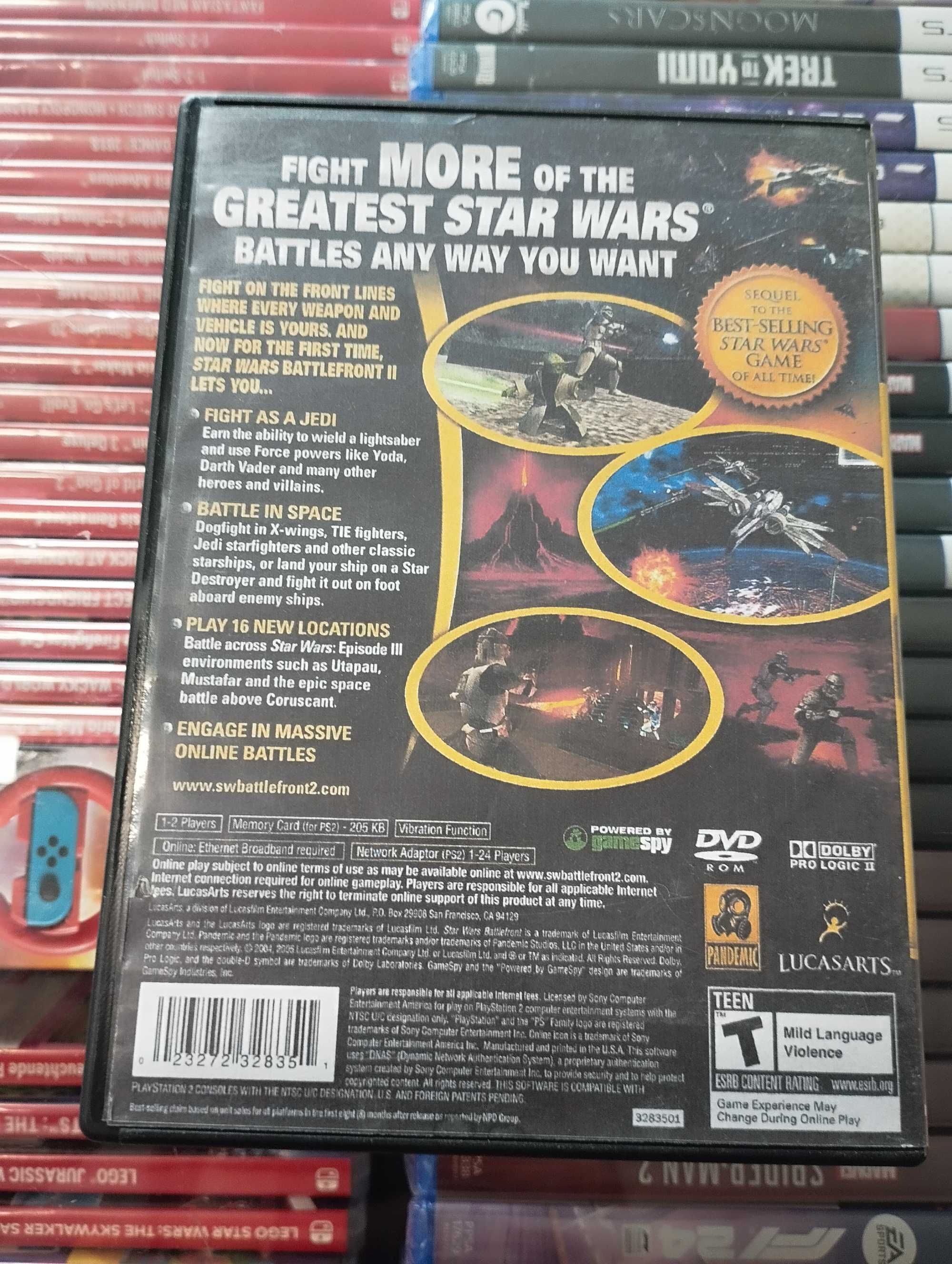 NTSC USA Star Wars: Battlefront II (2005) [PS2]