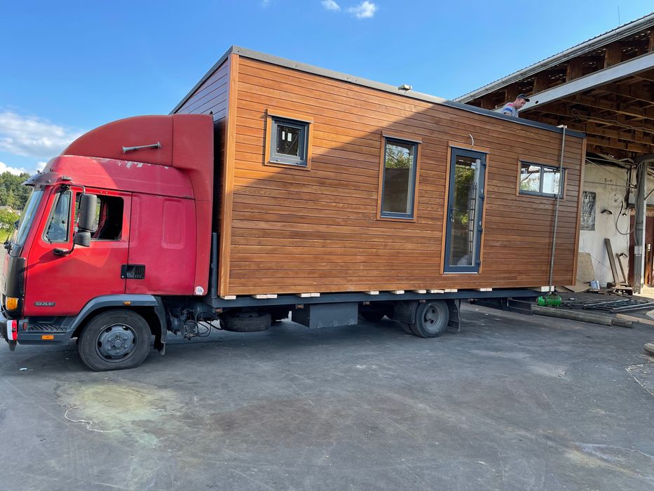 Модульний будинок, мобільний будинок, будинок на колесах, tiny house.