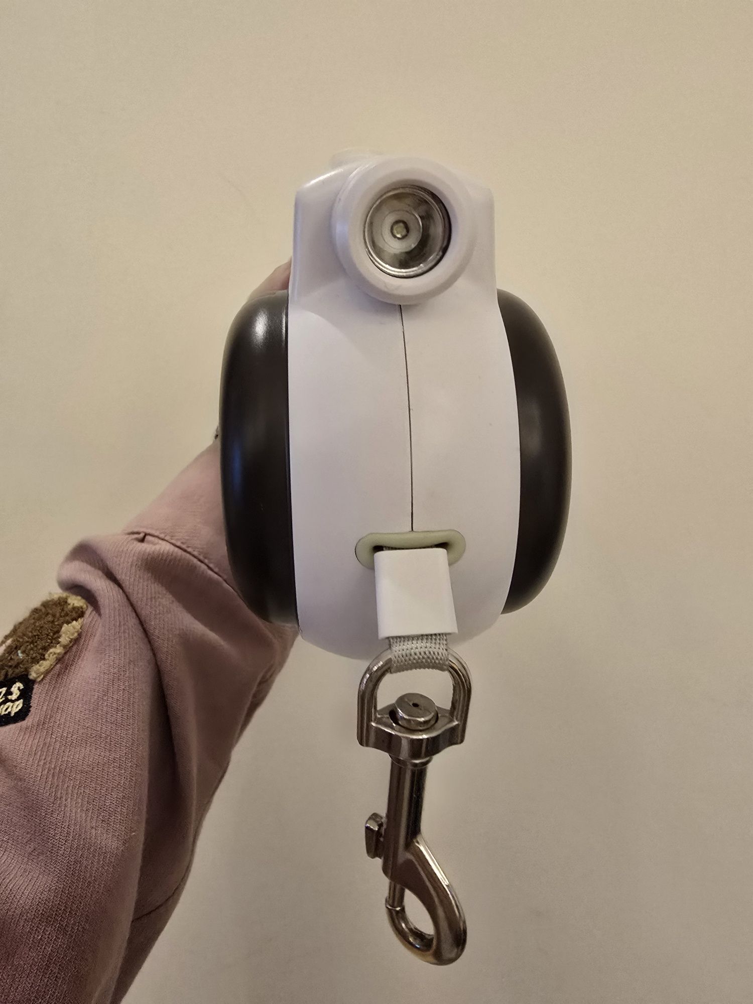 Smycz taśmowa automatyczna 5 metrów wielofunkcyjna