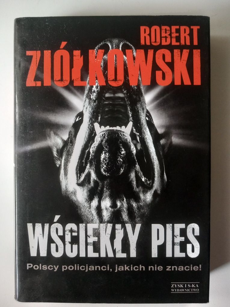 Wściekły pies - Robert Ziółkowski; książka; kryminał