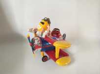 Коллекционный самолет диспенсер для конфет M&M’s Airplane