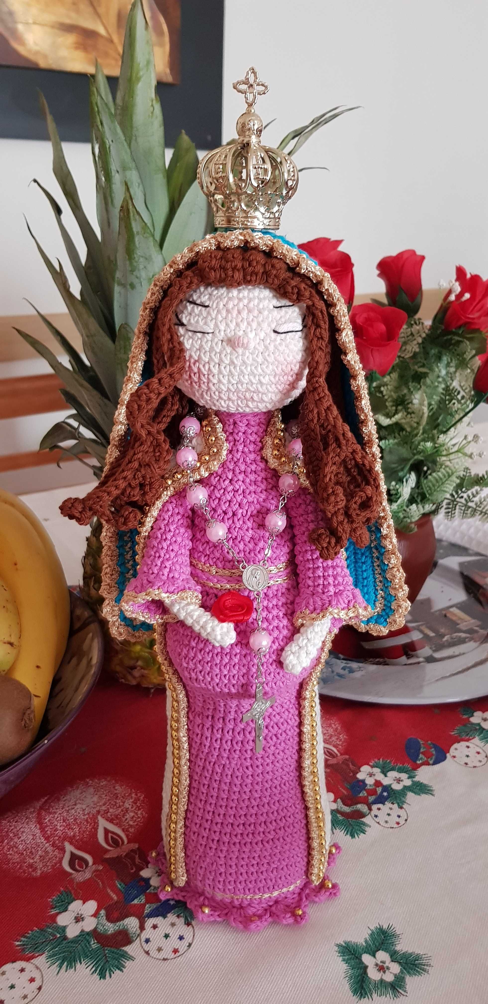 Santinha Amigurumi Grávida