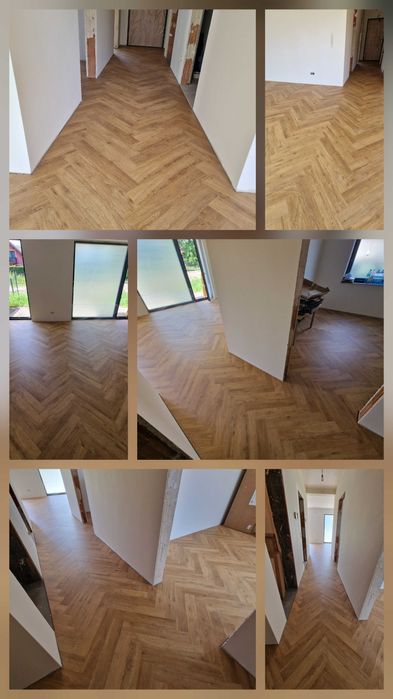 Montaż podłóg (jodełki ,listwy Pcv, Mdf, aluminium) – Kraków i okolice