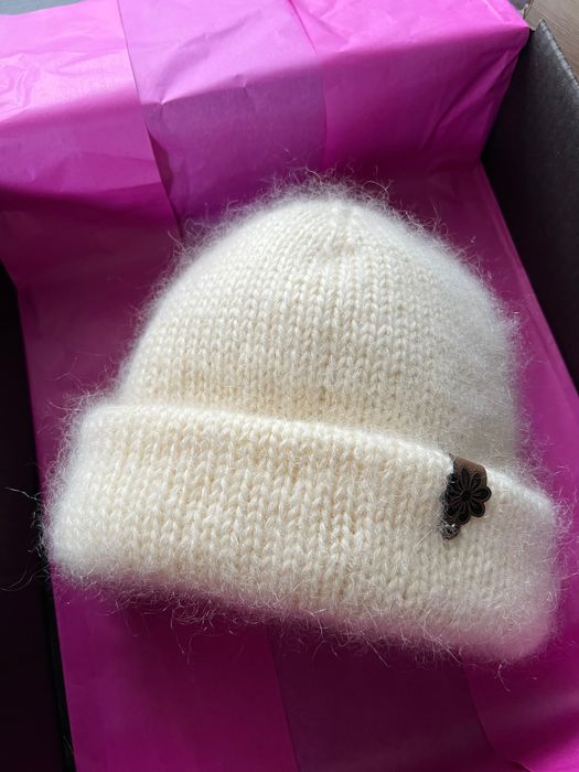 Czapka dwustronna/podwójna z moherem