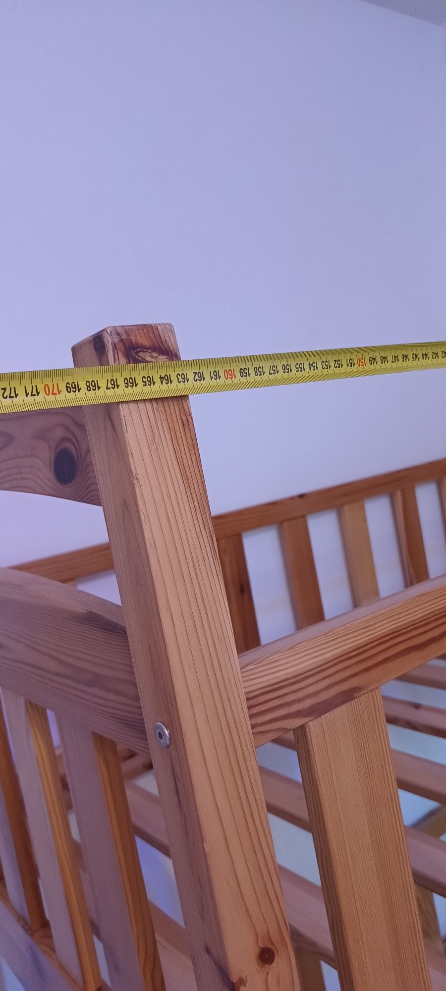 Łóżko piętrowe 160x80 z materacami