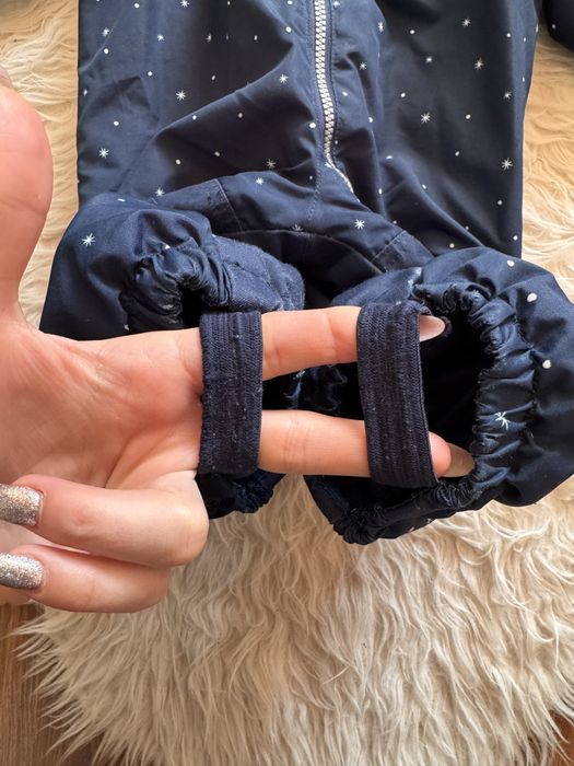 Зимовий непромокаючий комбінезон h&m теплий 9-12 міс 80 см