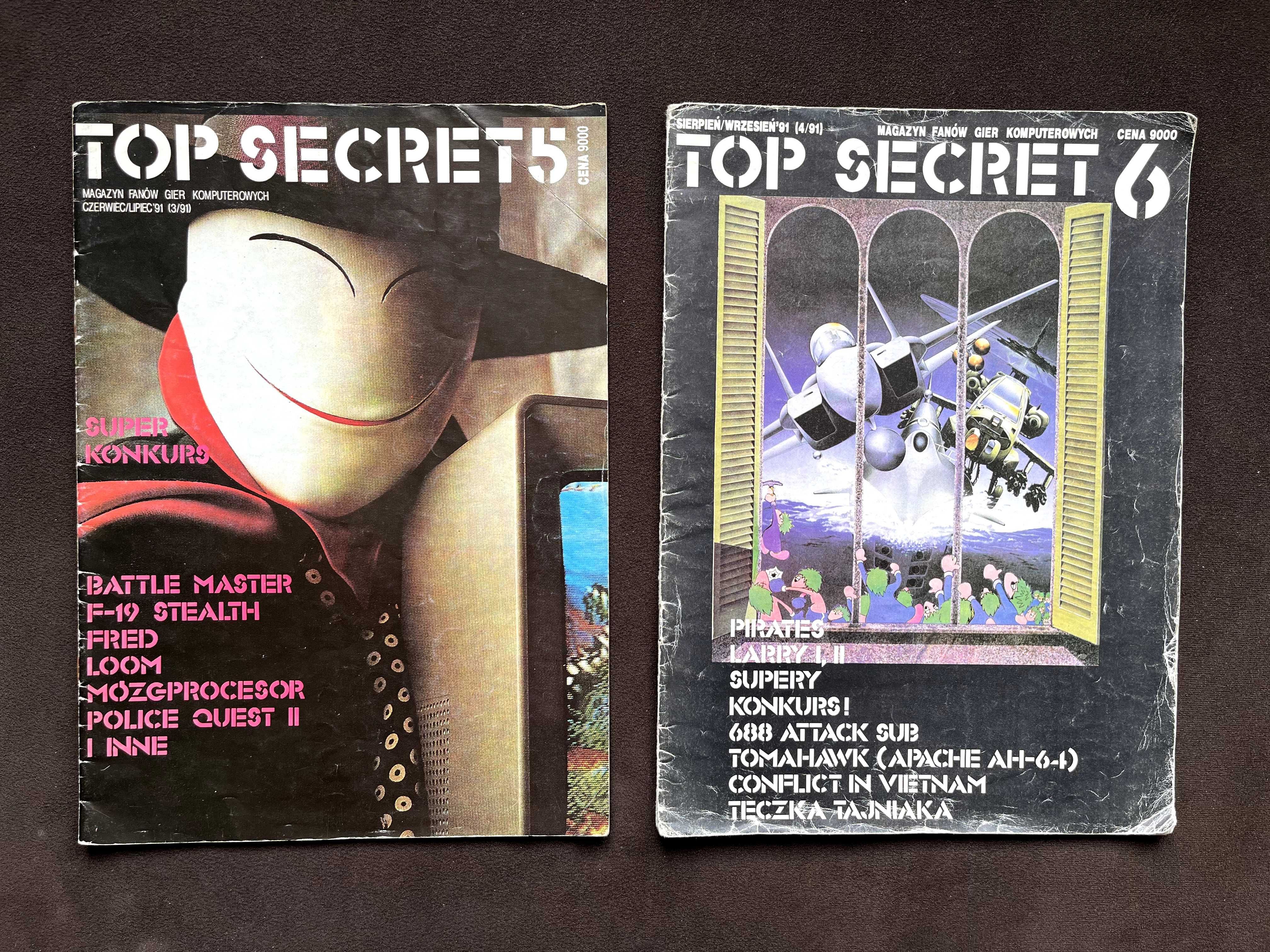 Top Secret numery 5 i 6 - 3/1991 i 4/1991