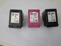 3 puste tusze hp 652