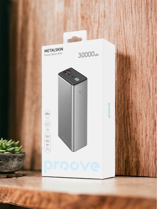 Павербанк Proove Metalskin 65W 30.000 mAh
