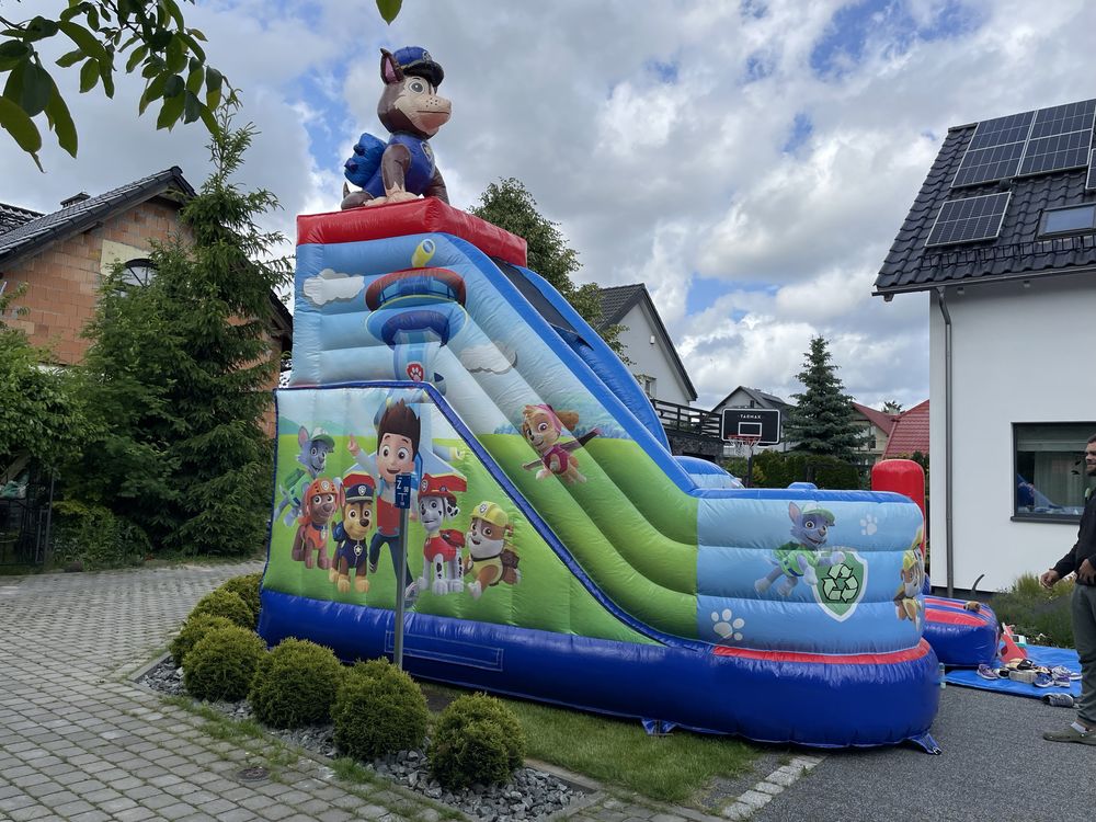 Dmuchana zjeżdżalnia, wynajem dmuchańców, dmuchańce dla dzieci