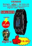 Relógio LED Alien
