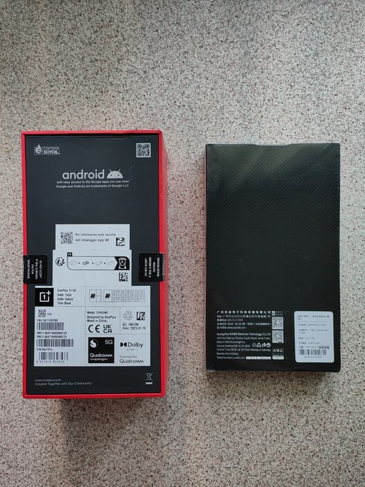 OnePlus 11 5G 16/256Gb Titan Black Global Version. Гарантія
