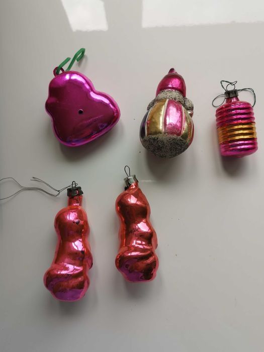 Bombki choinkowe prl