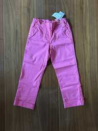 J.Crew/ crewcuts spodnie dla dziewczynki rozowe letnie