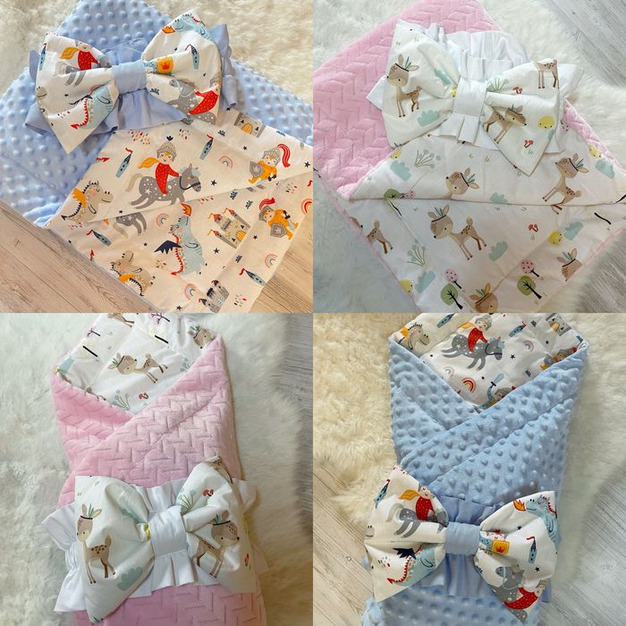 Бортики в ліжечко. Дитяча постіль. Кокон для немовля.