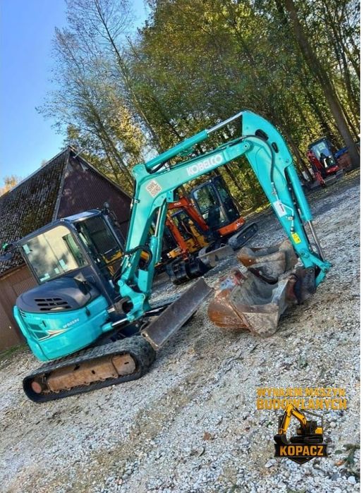 Wynajem Wypożyczalnia Koparki 2-8T Wozidła 3-6T Walce 3-5ton Ładowarki