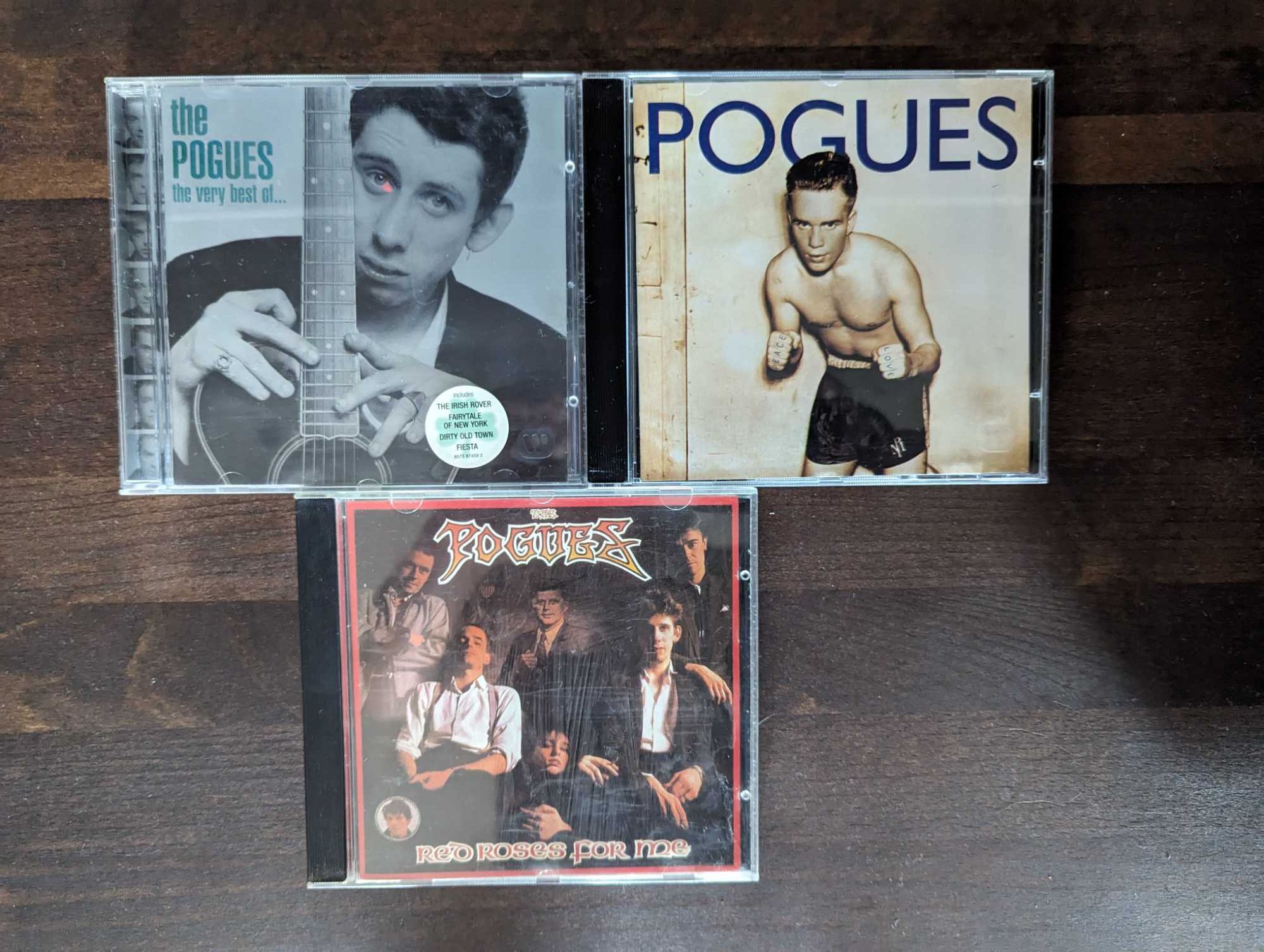 3 płyty CD The Pogues