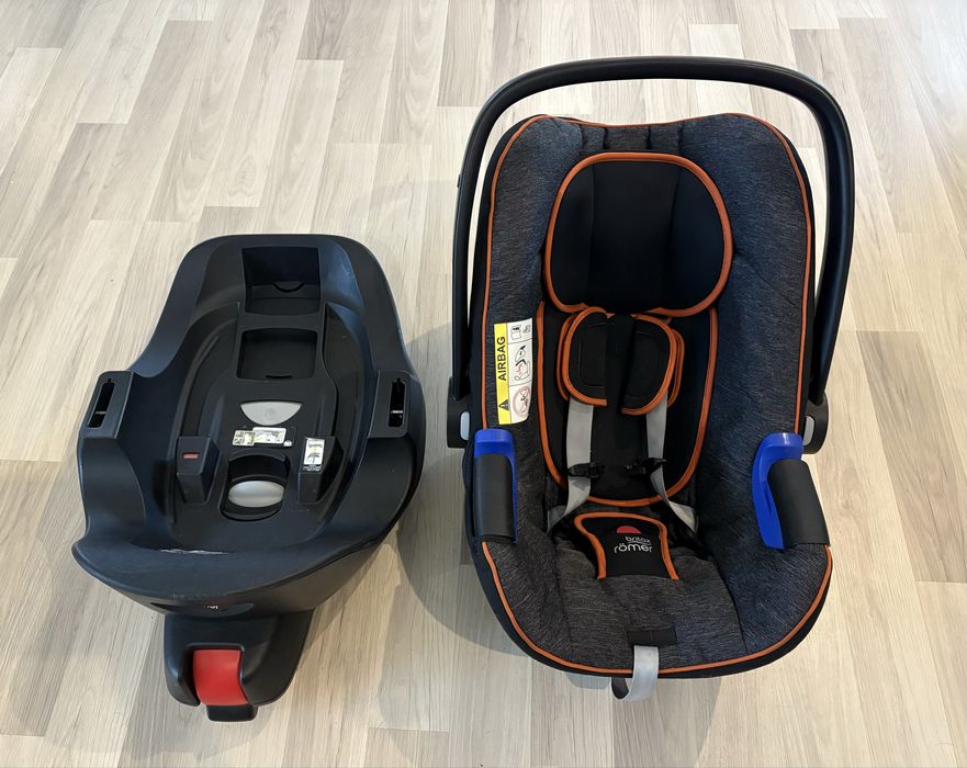 Fotelik samochodowy Britax Römer BABY-SAFE i-SIZE + baza ISOFIX