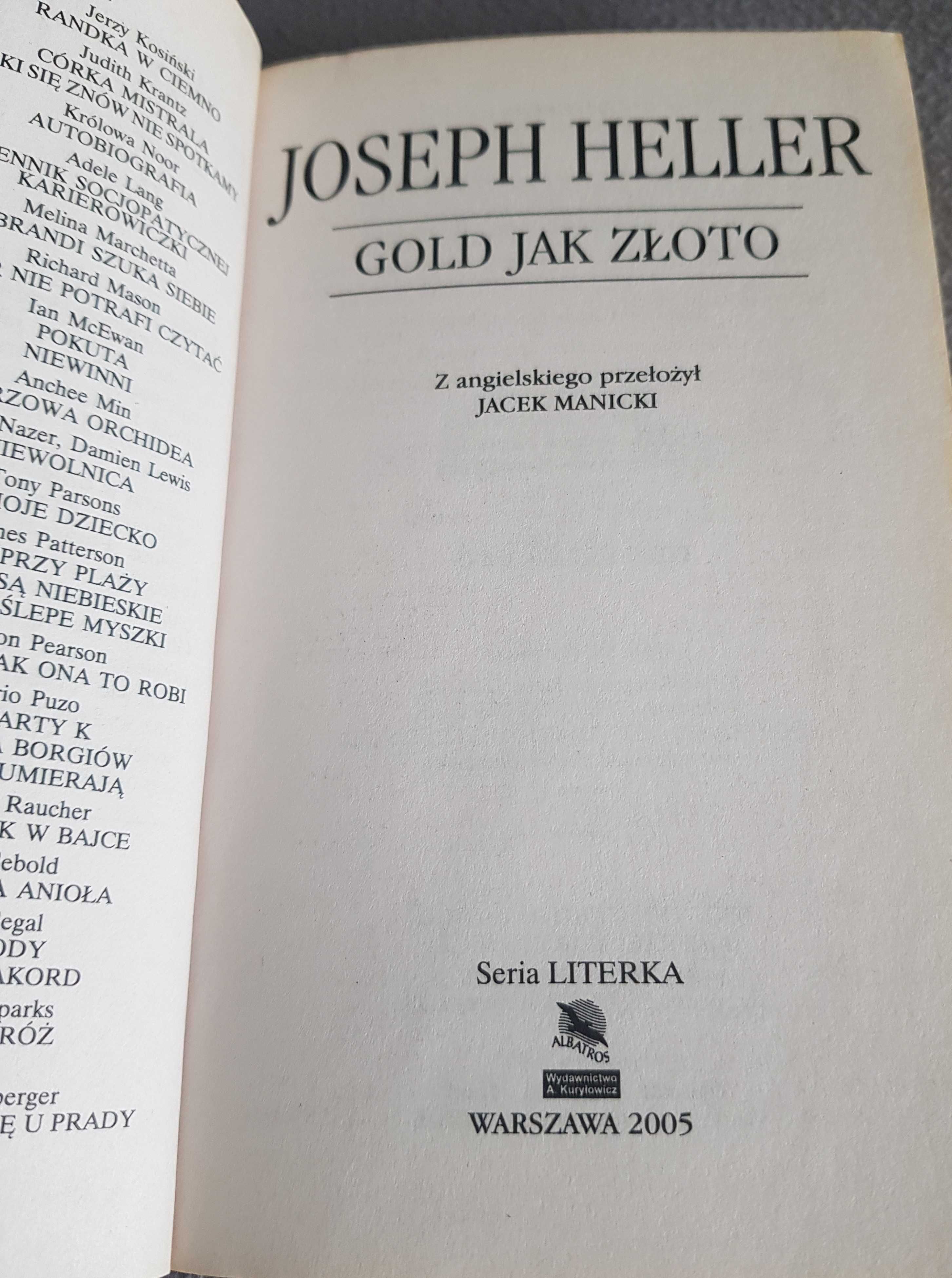 Joseph Heller - Gold Jak Złoto