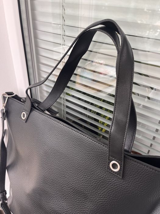 Сумка-шопер з екошкіри