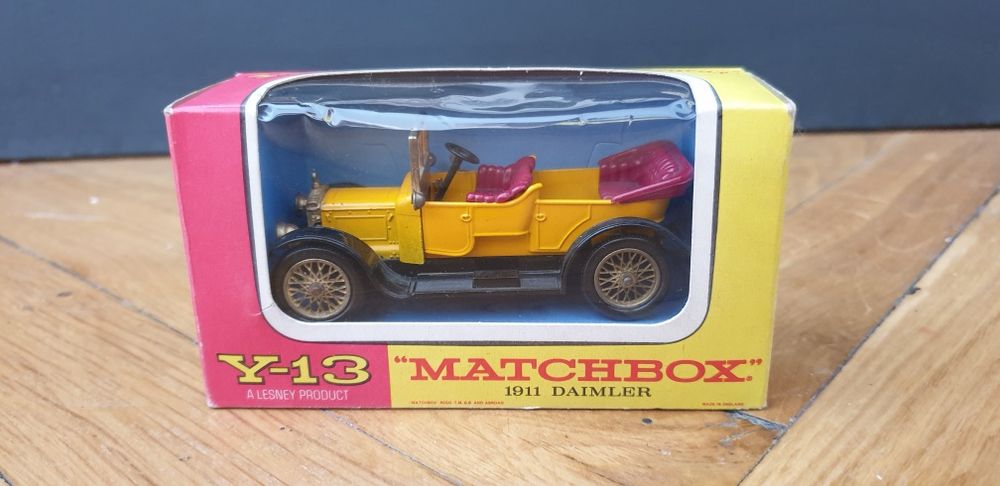 Lesney Matchbox 1911 Daimler z pudełkiem