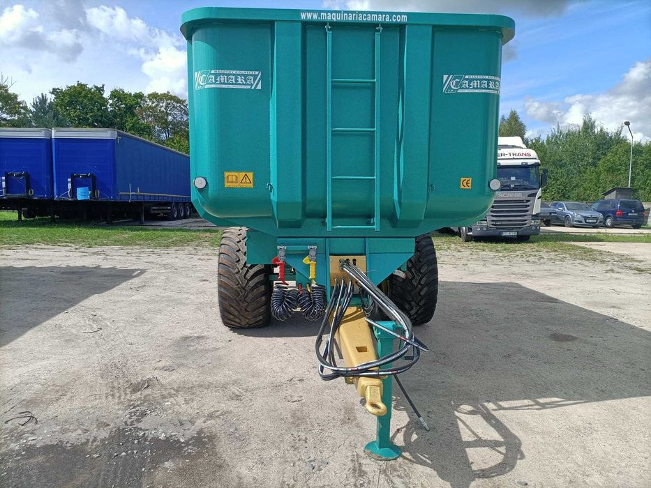 Przyczepa Skorupowa 16 ton Camara  Demonstracyjna