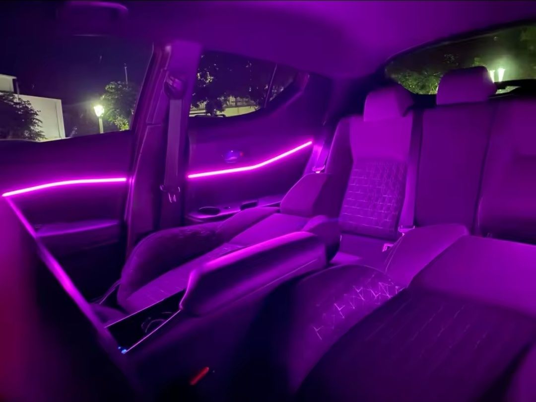 Kit Luzes LED Interiores acrilico para carro.