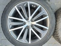 Felgi19 5*114,3 oryg Hyundai Tucson czujniki opona zima 7mm 2018r kpl