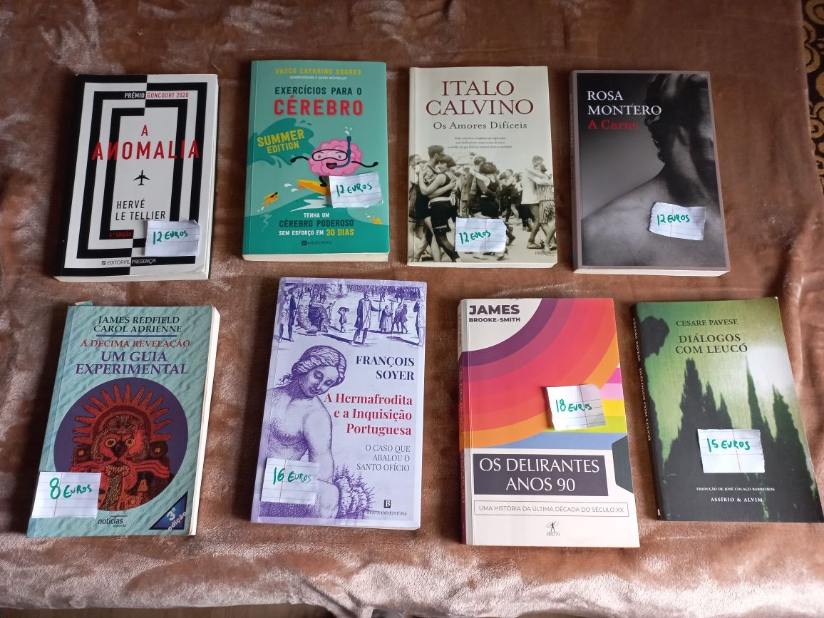 Italo calvino, Hervé  Le Teller, Rosa Montero entre outrosentre outros