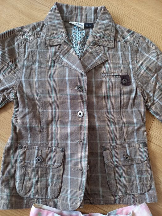 Marynarka i spódniczka dla dziewczynki