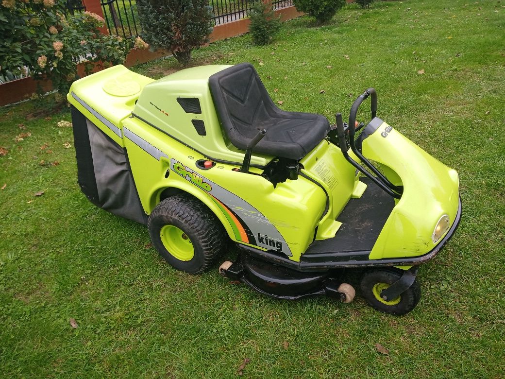 Traktorek kosiarka 20hp 2 cyl pompa oleju duży kosz automat