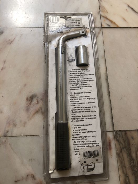 Chave de Rodas extensivel 17/19 mm