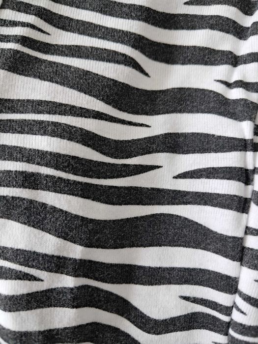 Spodnie niemowlę materiałowe na wysokiej gumce zebra COOL CLUB