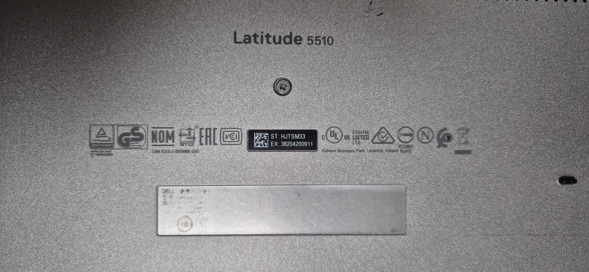 Laptop Dell Latitude 5510 i5 10th RAM 16GB nVme 256GB
