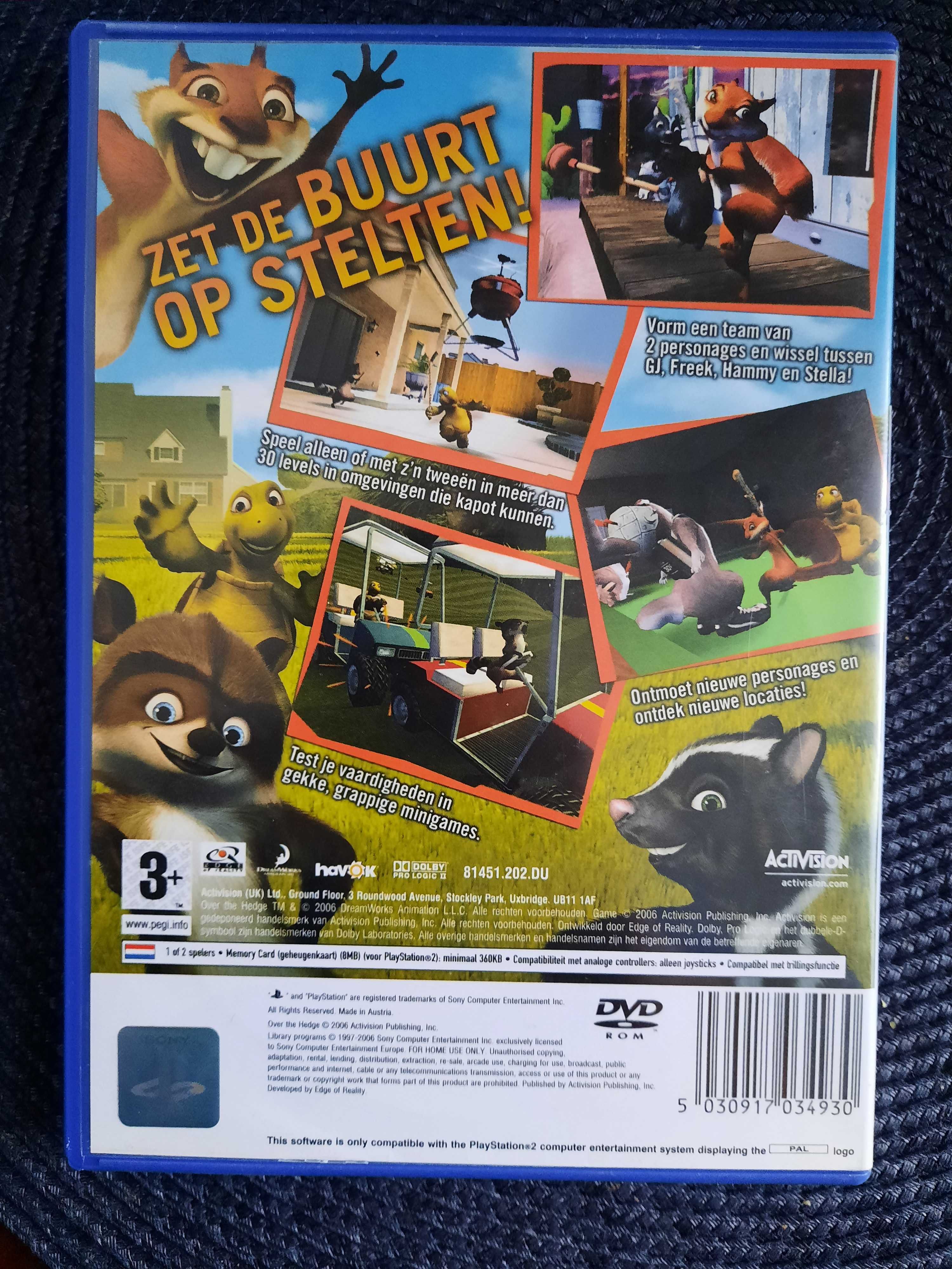 Over The Hedge PS2