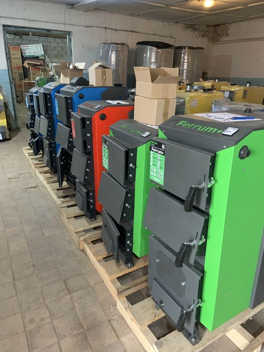 Котли твердопаливні