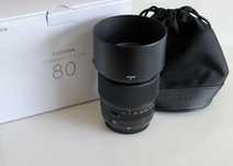 Fujinon Fujifilm GF 80mm f/1.7 R WR - stan ideał, gwarancja