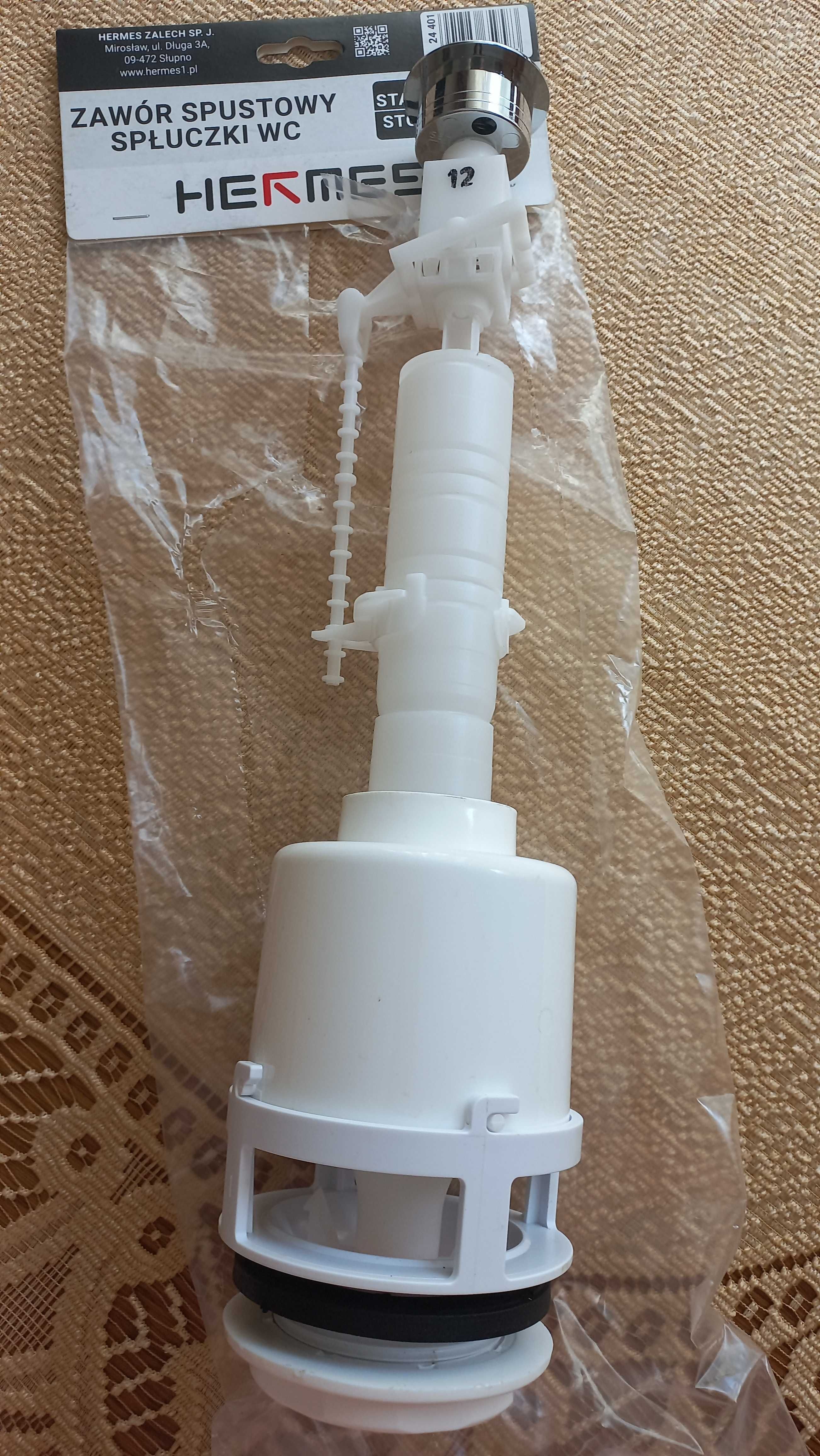 Zawór spustowy spłuczki WC