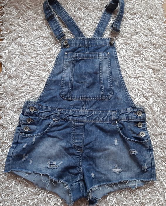 Szorty, ogrodniczki r. 36/38