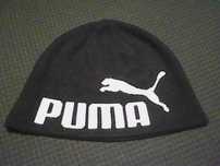 czapka czarna zimowa puma duze logo ladny stan duzo zdjec