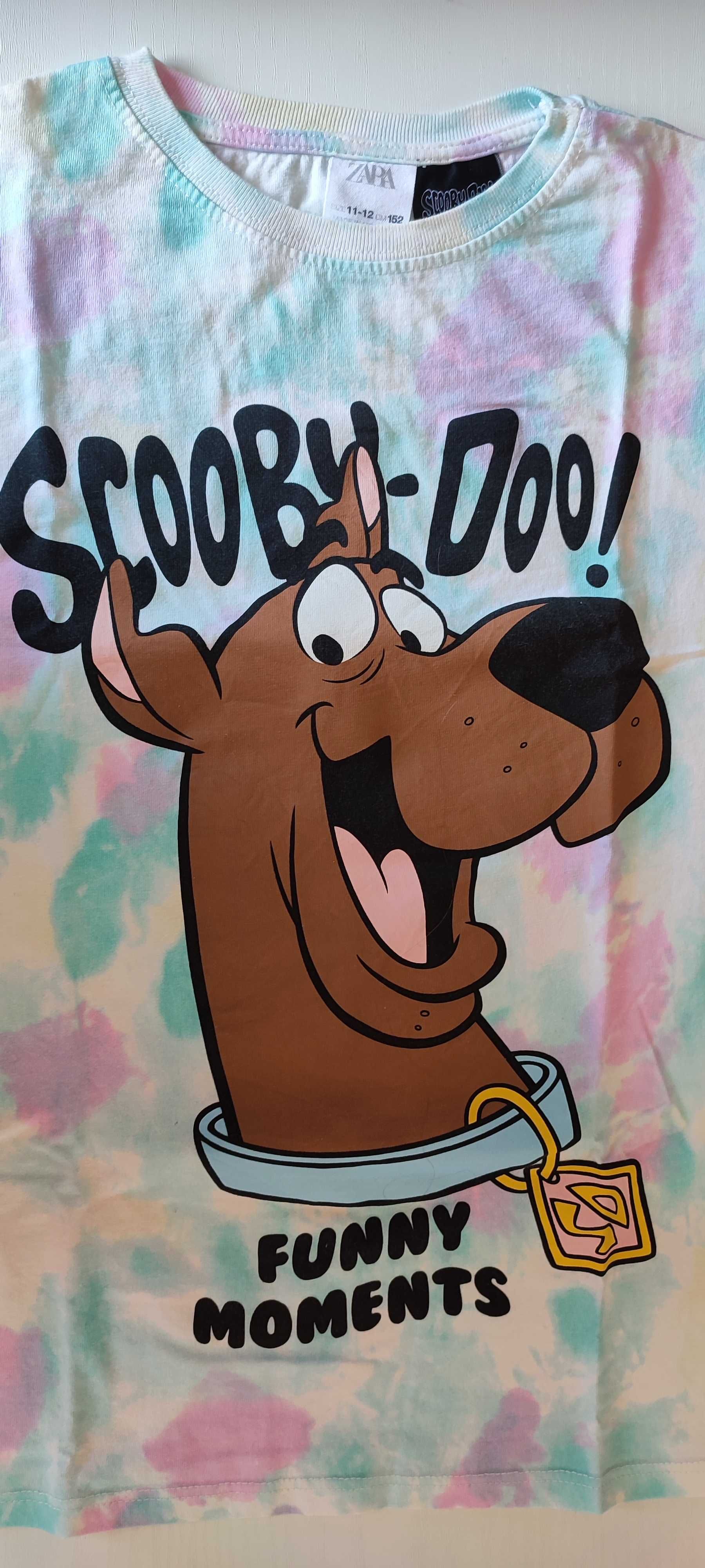 tshirt scoobydoo 11-12anos