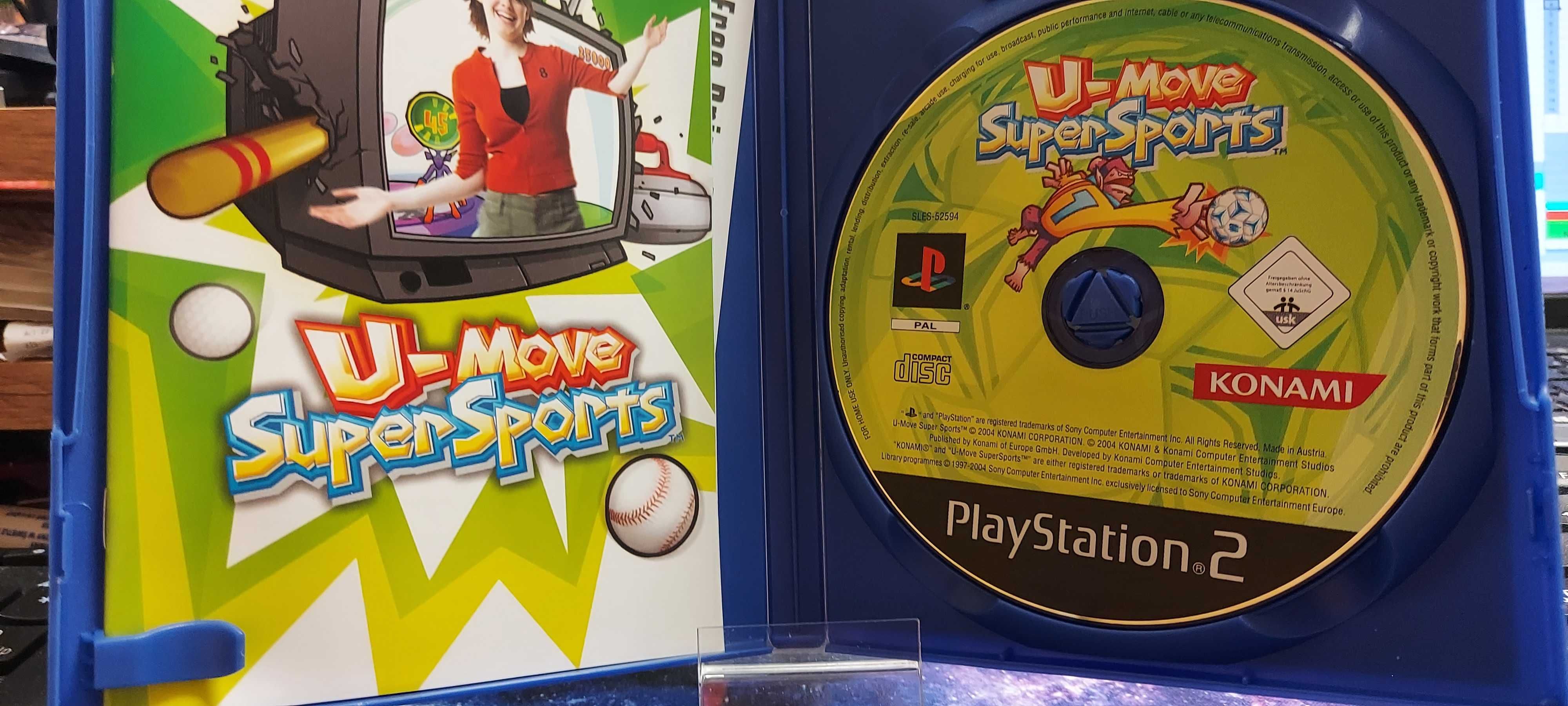 U-Move Super Sports PS2, Sklep Wysyłka Wymiana