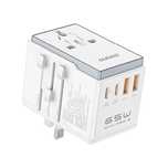 Adapter podróżny Dudao A65Pro 65w Eu / Us / Jp / Aus / Uk 2x Usb-c 2x