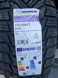 Зима 4шт Michelin Alpin 6 225/45 R17