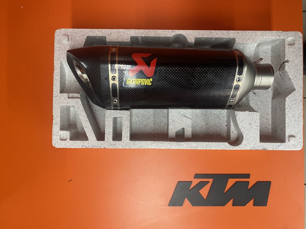 Вихлоп/Банка AKRAPOVIC Slip on Line /KTM Оригінал/PowerParts