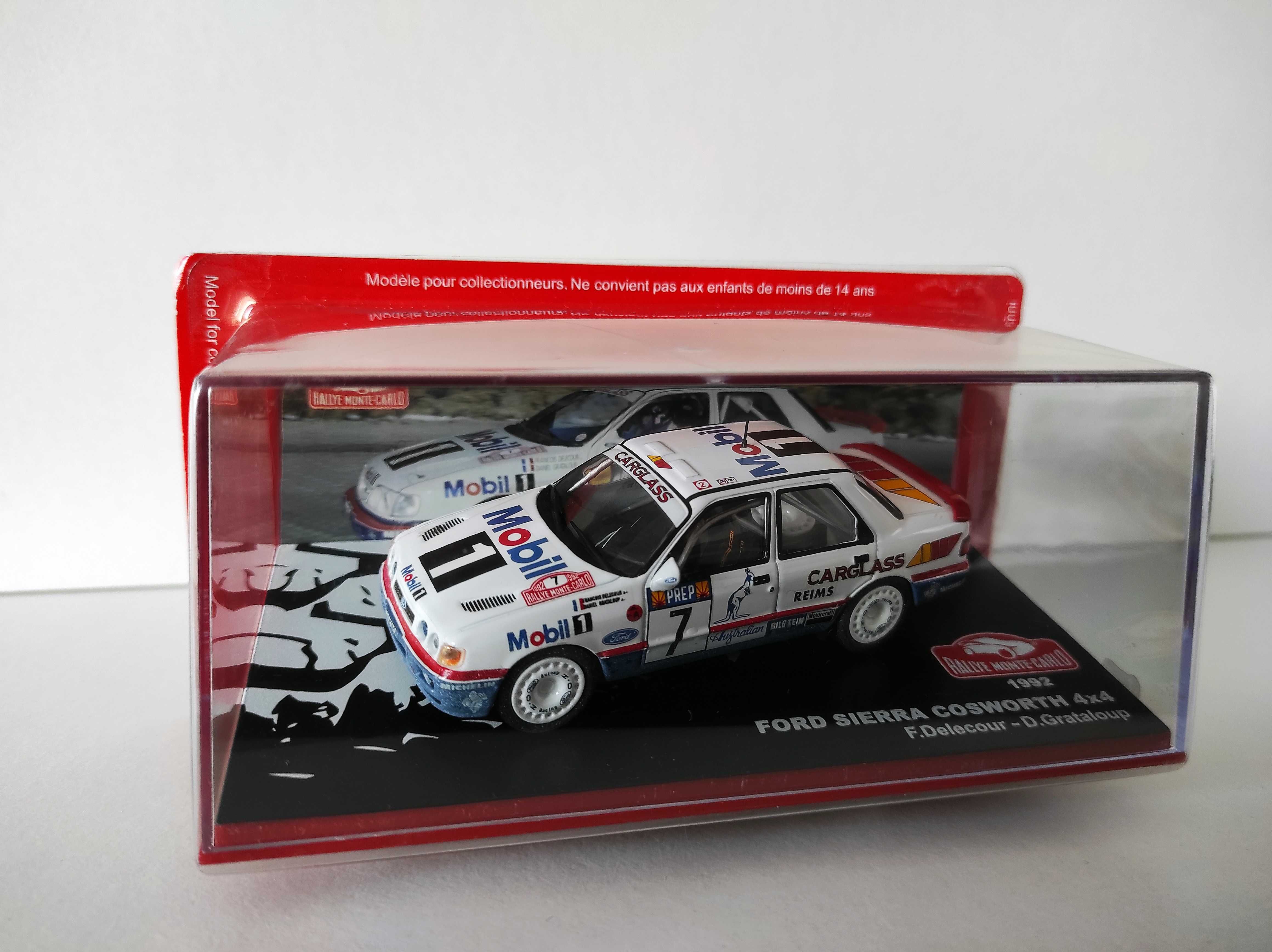 Ford Sierra Cosworth 4x4 Rally Monte Carlo 92 F.Delecour 1:43