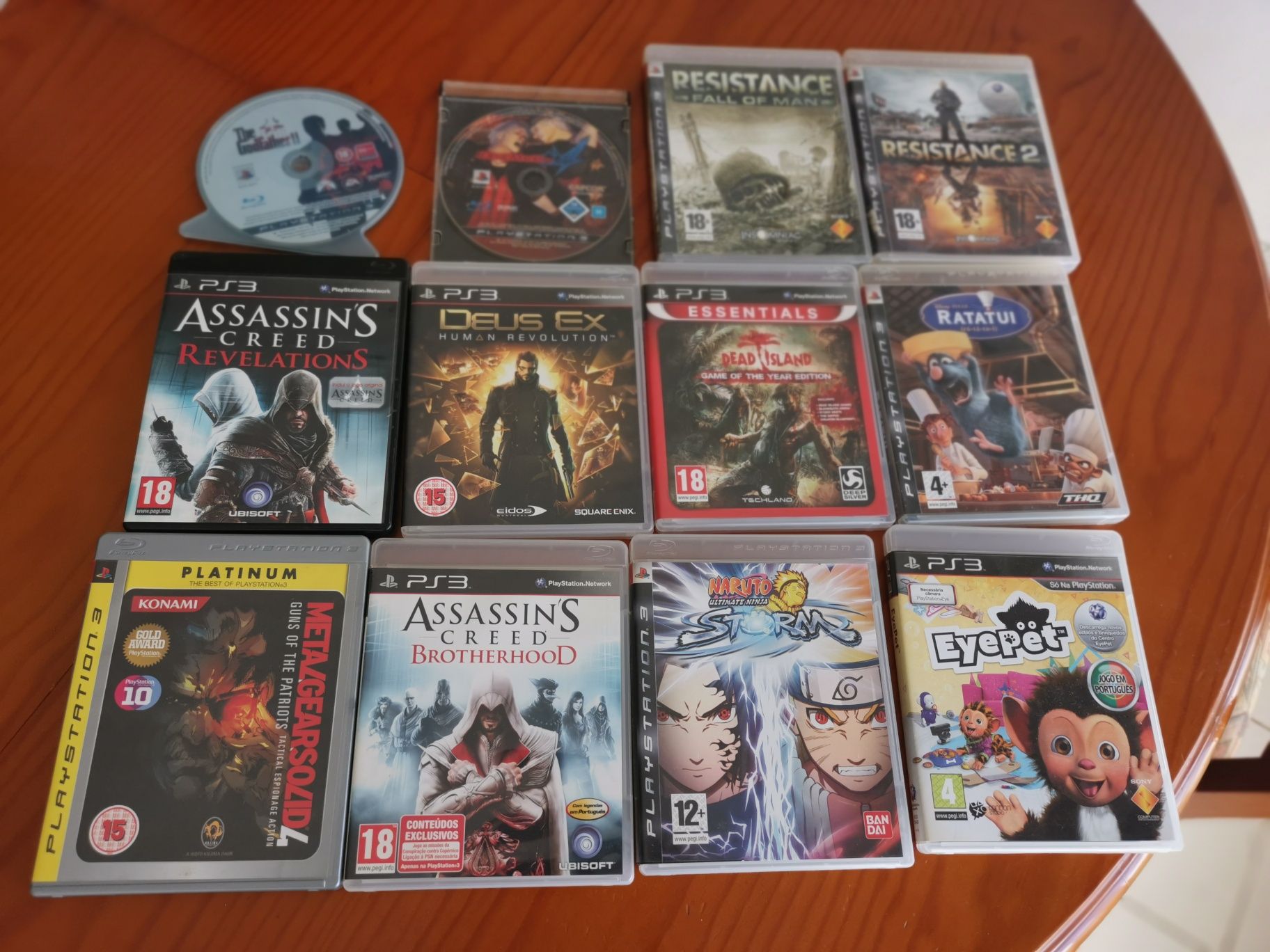 Vários jogos ps3